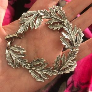 Nature Themed Bracelet Leaves / Leaf links